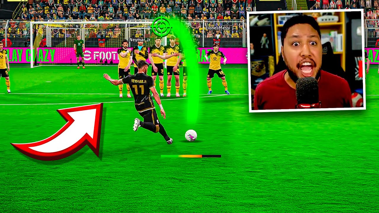 QUASE QUEBREI TUDO DEPOIS DESSE GOL DE FALTA !!! - EFOOTBALL 2026