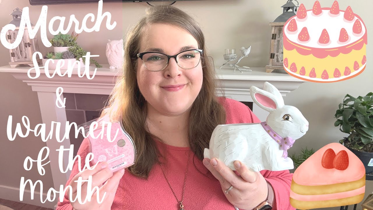March Scent/Warmer of the Month: Strawberry Lemon Cake 🍰 & Hoppy Easter Warmer 🐰 | Scentsy