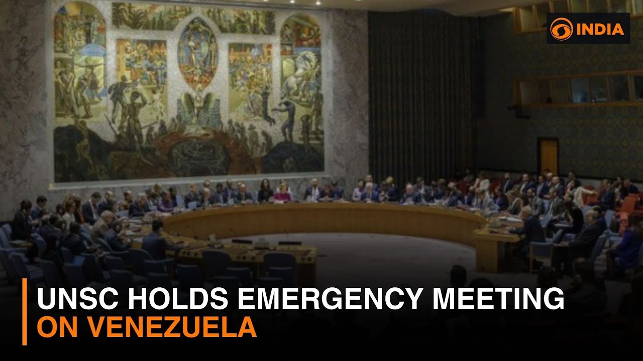 UNSC holds emergency meeting on Venezuela | DD India