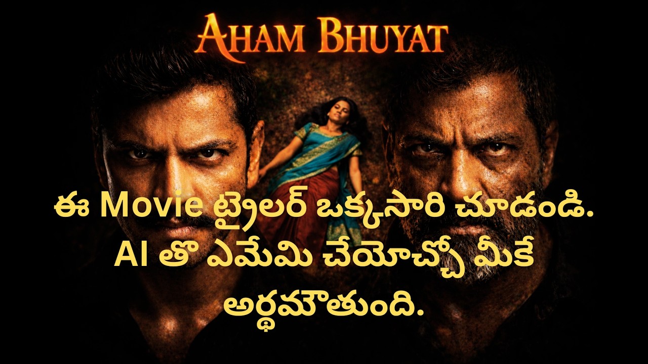 అహం భూయాత్ | Aham Bhuyat | AI Cinematic Telugu Movie Trailer - Original in theaters soon.....