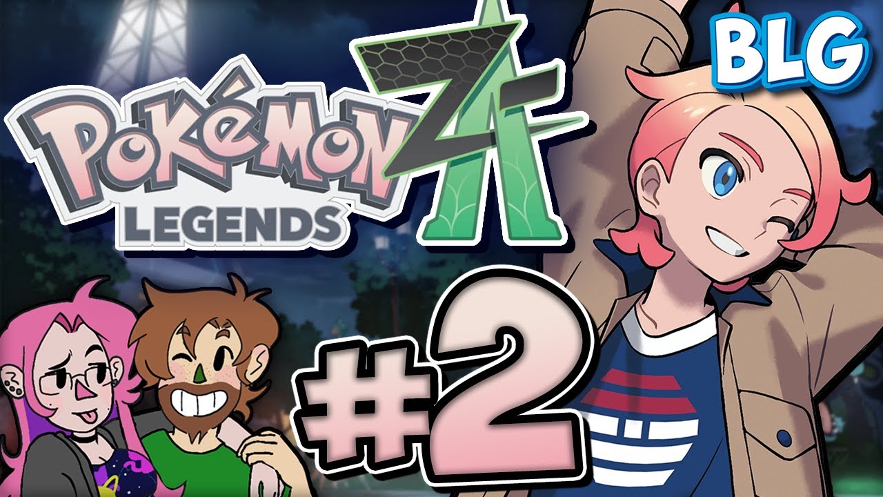 Lets Play Pokemon Legends: ZA - Part 2 - The First Night, Rank Up!