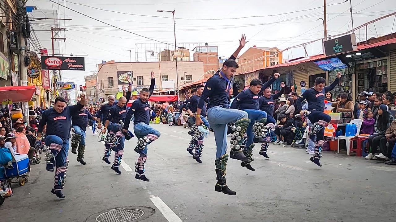 Sambos Caporales rumbo al Carnaval de Oruro 2026