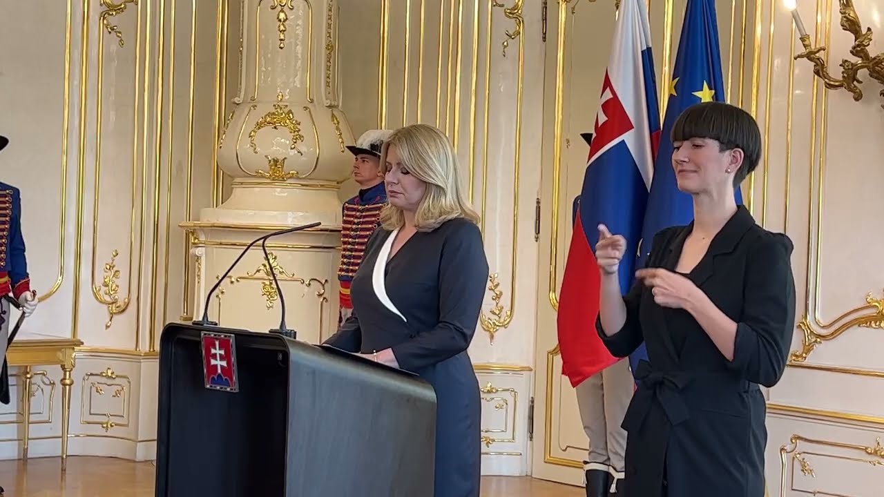 LIVE🔴 Zuzana Čaputová nebude opäť kandidovať v prezidentských voľbách