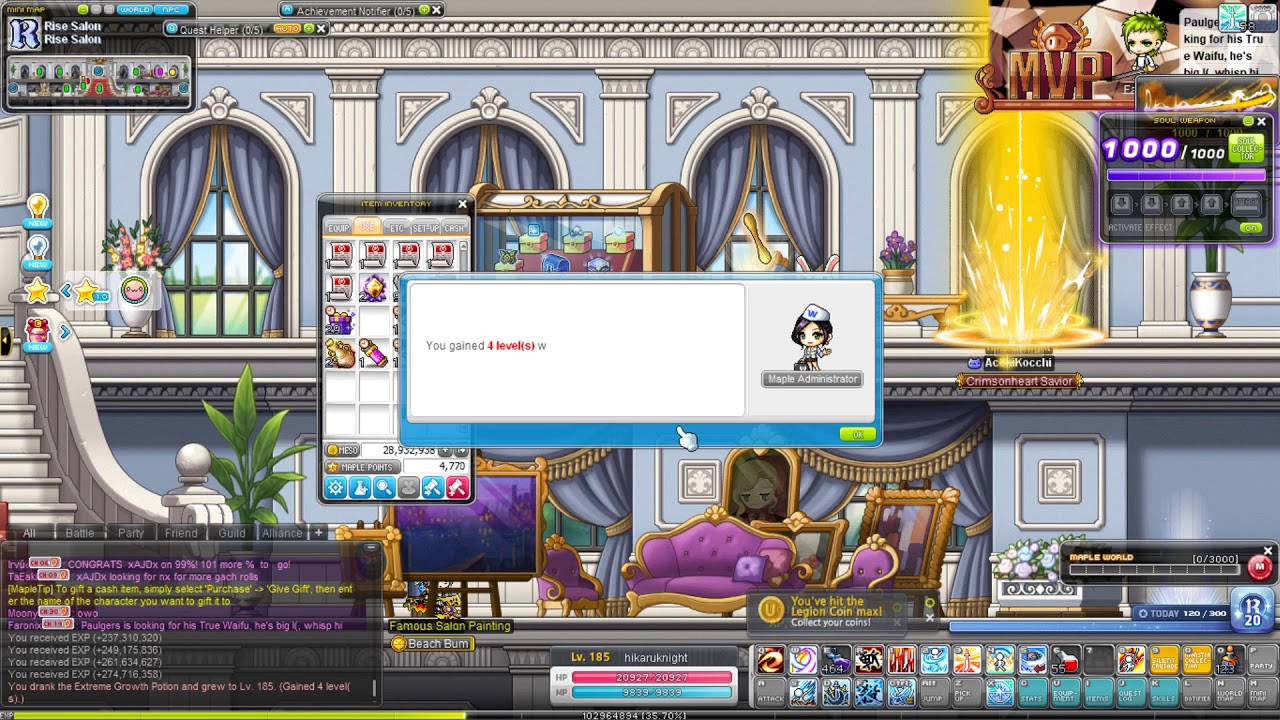[REBOOT] Maplestory Using Rise Shop's 