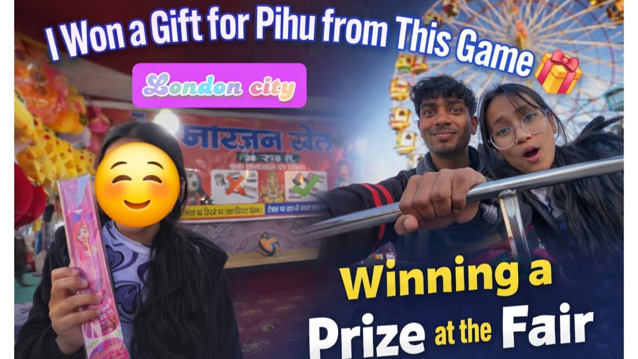 Maine Jita Ek Pyara Sa Gift Pihu Ke Liye Ek Game Khelke 😋💗 #vlog #couple @ImJaxx-vlogs 