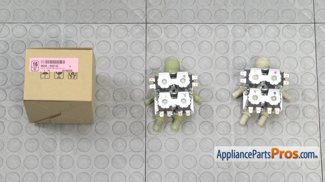 How To: Samsung Water Inlet Valve DC62-00214L