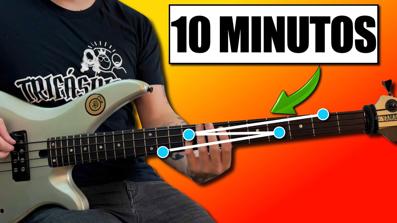 Practica esto todos los días para memorizar las notas del Bajo