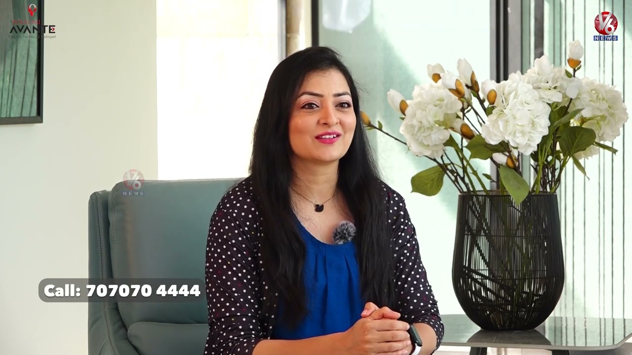 Poulomi Estates Real Estate Guru |  Sunday 1130 am @ V6 News | Hyderabad Realty Trends | Avani Plots