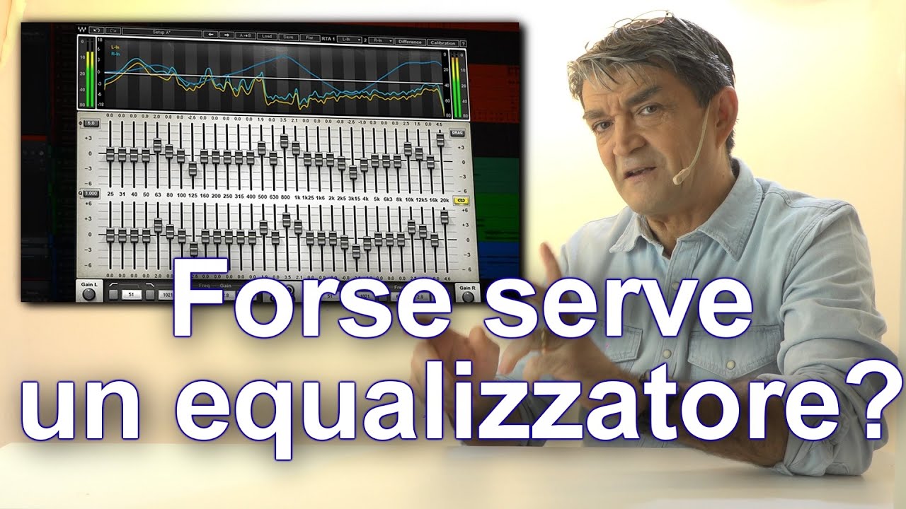 Equalizzatore in Alta Fedelt&agrave; o nel Professionale che ruolo ha davvero?#audio #hifi #stereo #mixer