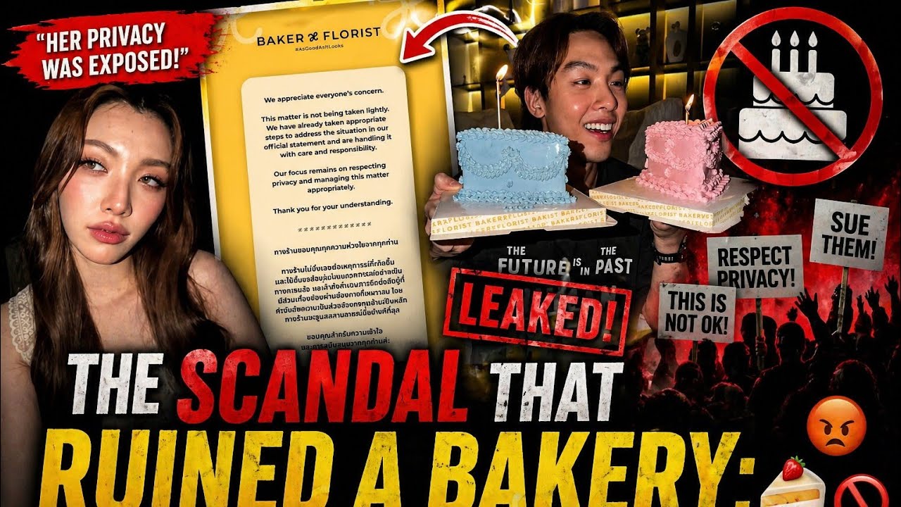 THE SCANDAL THAT RUINED A BAKERY: ORM KORNNAPHAT'S PRIVACY SOLD FOR A CAKE! 🍰🚫