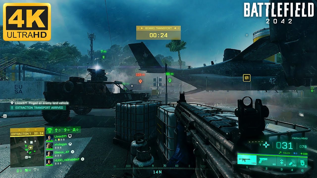 Battlefield 2042 | Hazard Zone Gameplay Ultra High Graphics [4K 60FPS] No Commentary