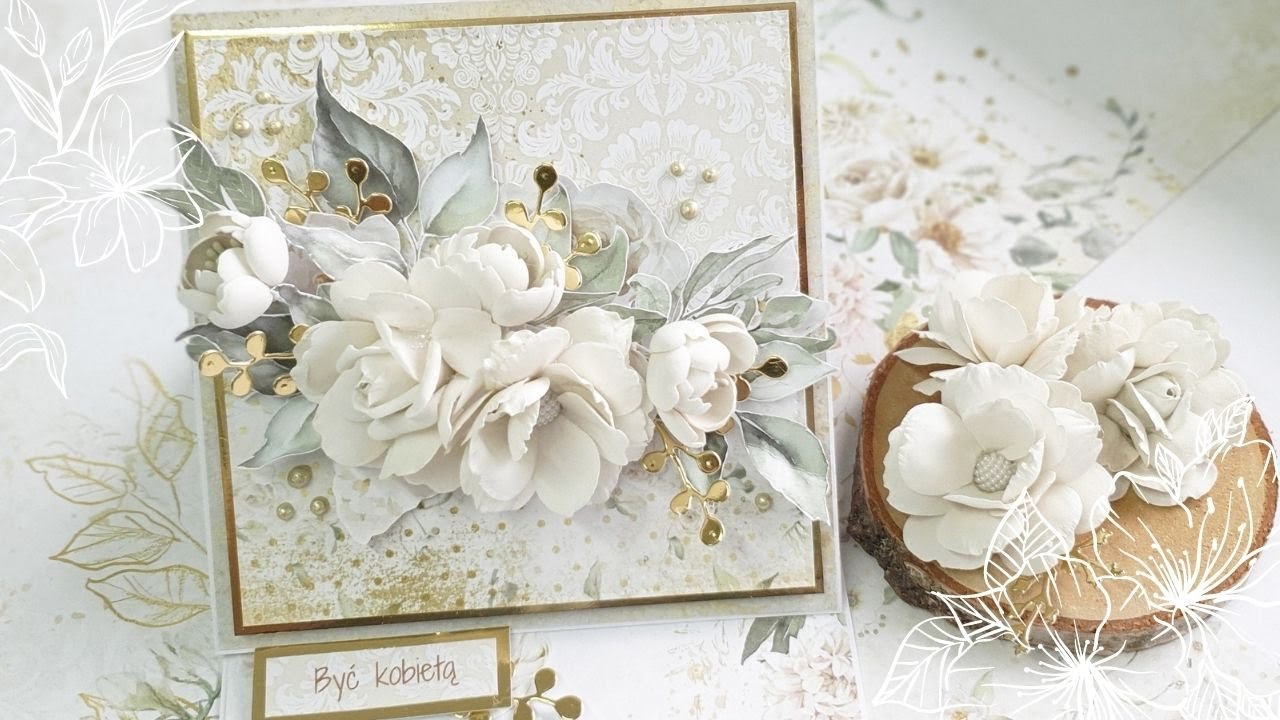 Kartka sztalugowa. Kartka na Dzień Kobiet. SCRAPBOOKING. CRADMAKING