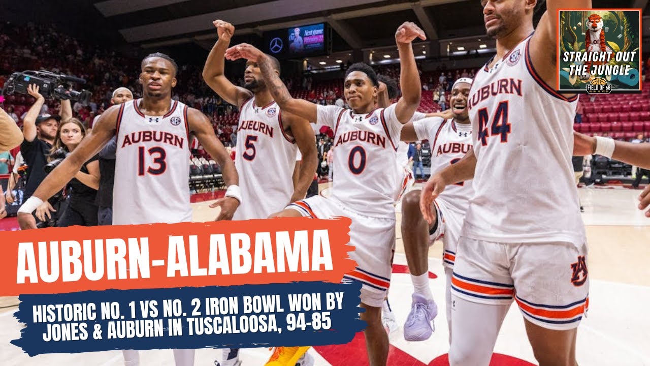 HISTORY MADE. No.1 Auburn OUTDUELS No. 2 Alabama in the Iron Bowl, 94-85, in Tuscaloosa | EP. 36