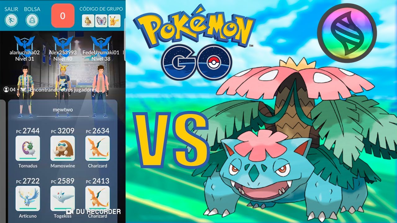 MegaRaid - Mega Venusaur | Pokemon GO | FedeUzumaki