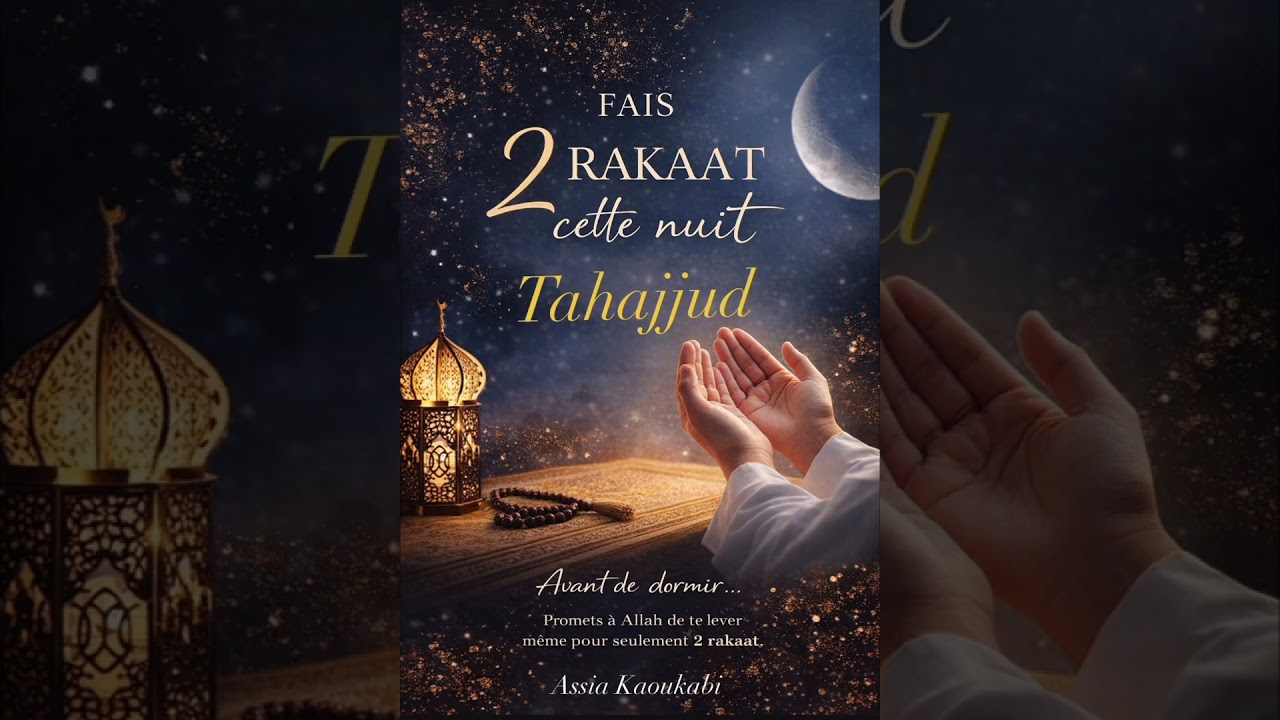 Tahajjud : la prière de la nuit soigne tes traumatismes