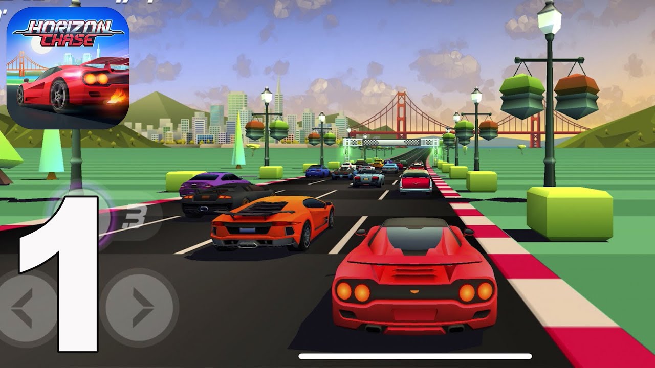 Horizon Chase - Gameplay Walkthrough Part 1🔥(iOS,Android)