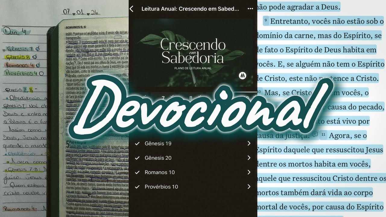 DEVOCIONAL, como fazer? Por onde começar?