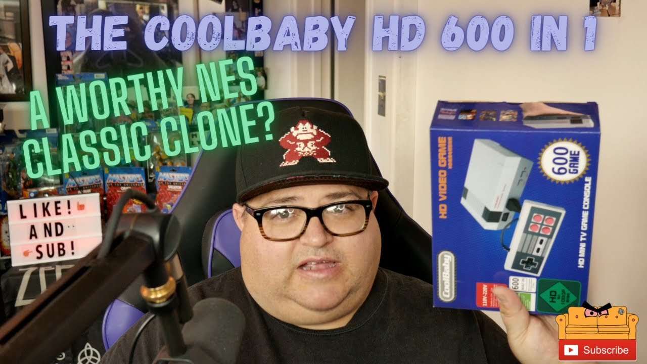 NES Classic Knock Off Console // Cool Baby 600 in 1 - NOL