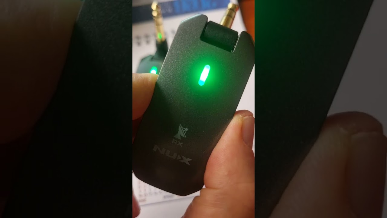 NUX  C-5RC 5.8GHz Wireless Guitar System Kutu Açılışı ( reklam değildir )