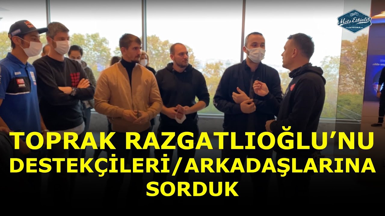 Toprak Razgatlıoğlu'nu Arkadaşlarına Sorduk! :) /Dünya Şampiyonluğu Karşılaması Kamera Arkası Vlog