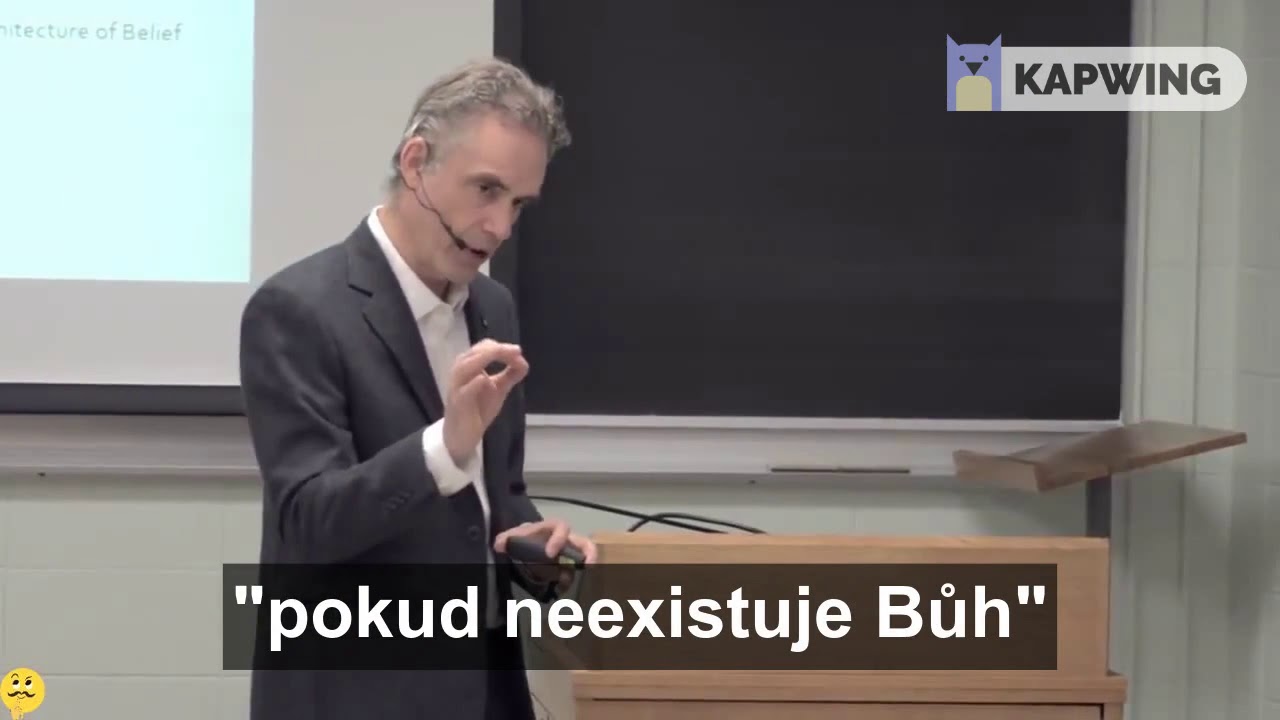 Ateismus a mor&aacute;lka - Jordan Peterson