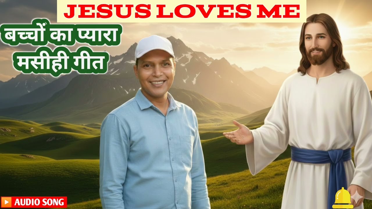 यीशु मुझसे प्यार करते || बच्चों का मसीही भक्ति गीत || Jesus Loves Me Hindi Kids Song||