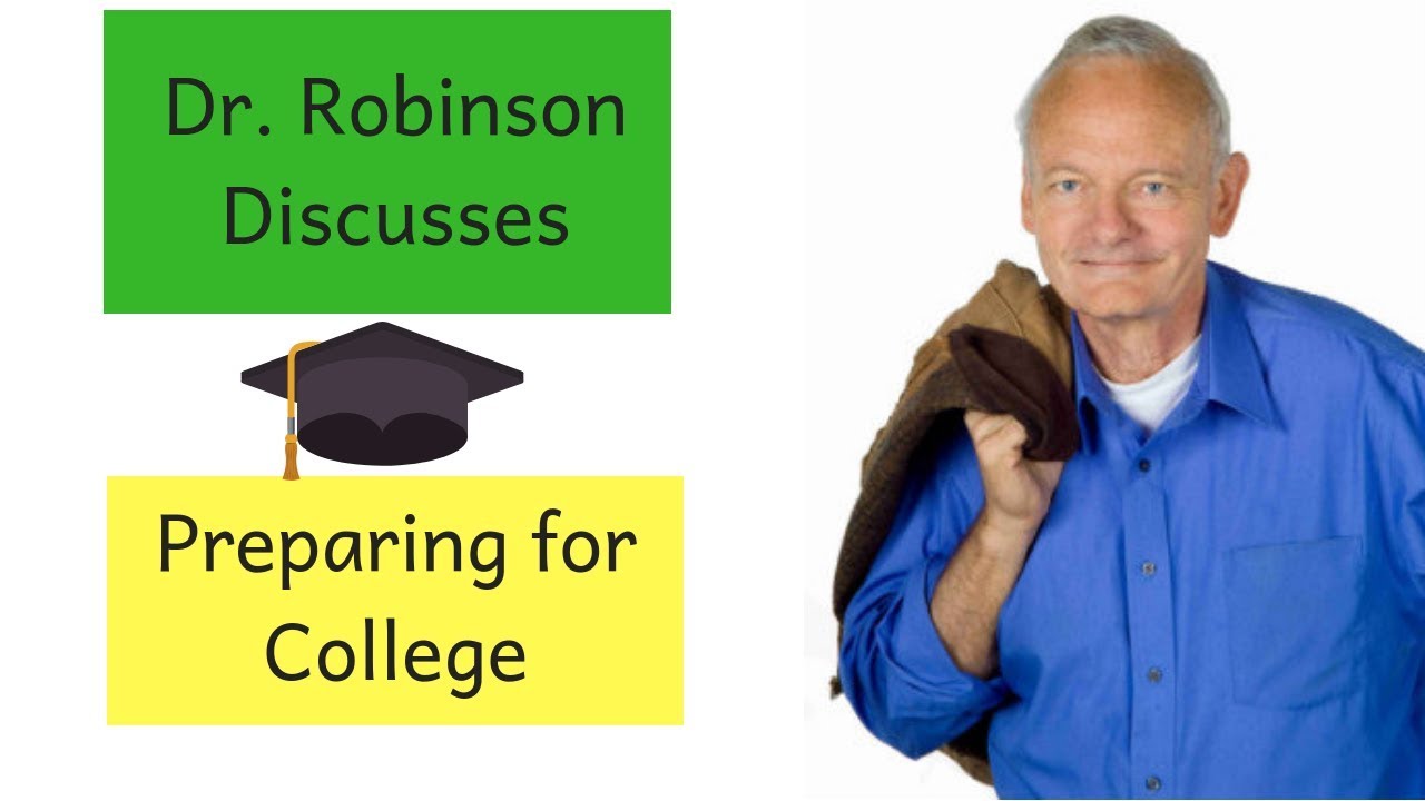 Preparing for University While Homeschooling- Tips from Dr. Robinson