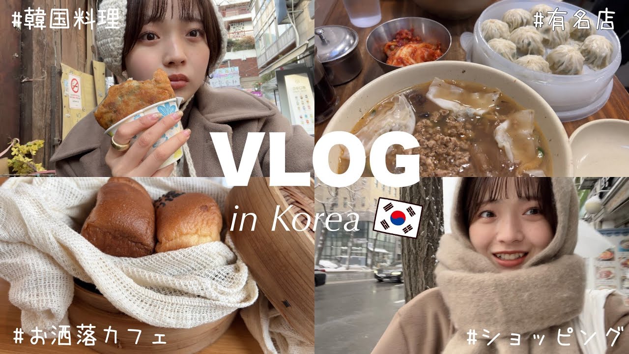 【韓国vlog】オンニと3泊4日の韓国旅行行ってきた🛩🇰🇷