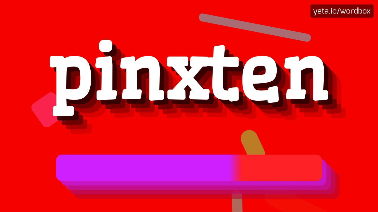 HOW PRONOUNCE PINXTEN! (BEST QUALITY VOICES)