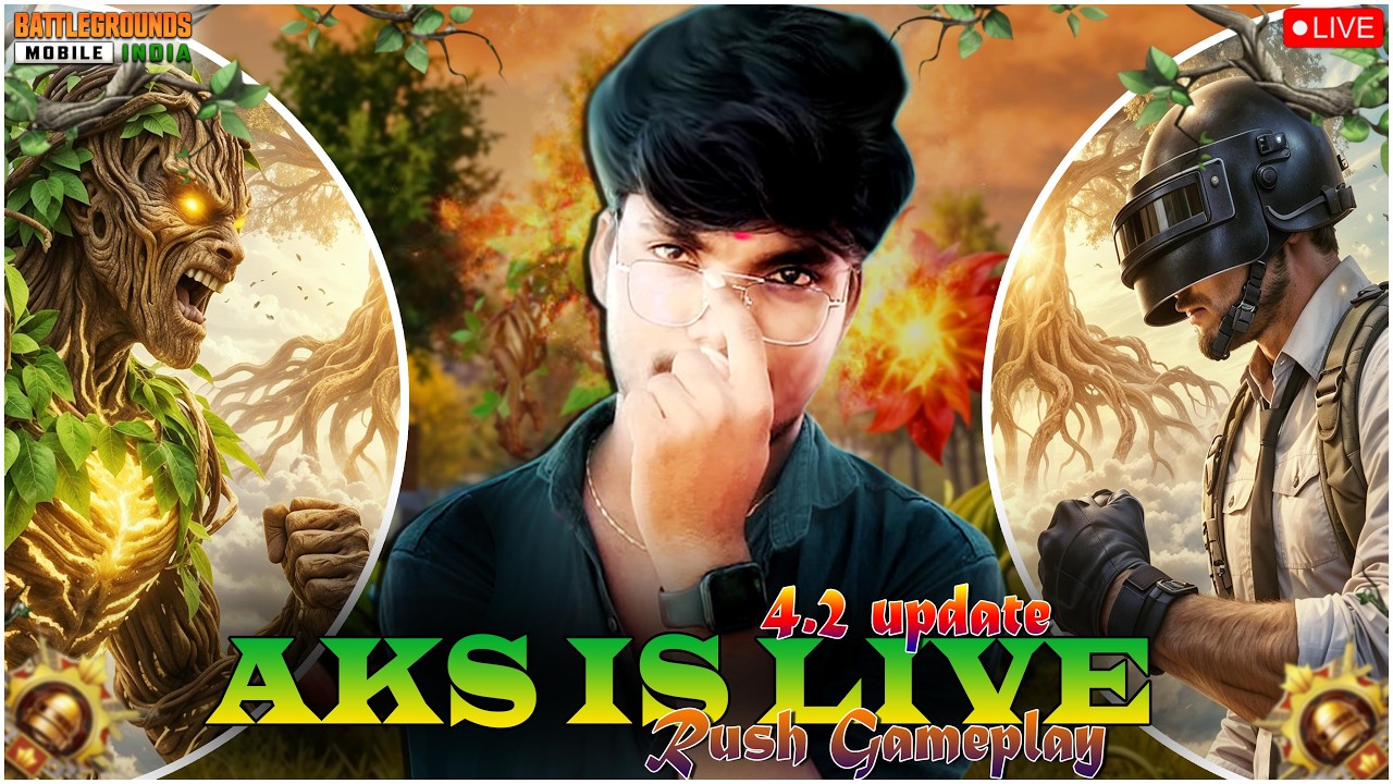 BGMI 4.2 RUSH GAMEPLAY❤️‍🔥#aksislive  #bgmitamil #shortslive#pubg#bgmilive #battlegroundsmobileindia