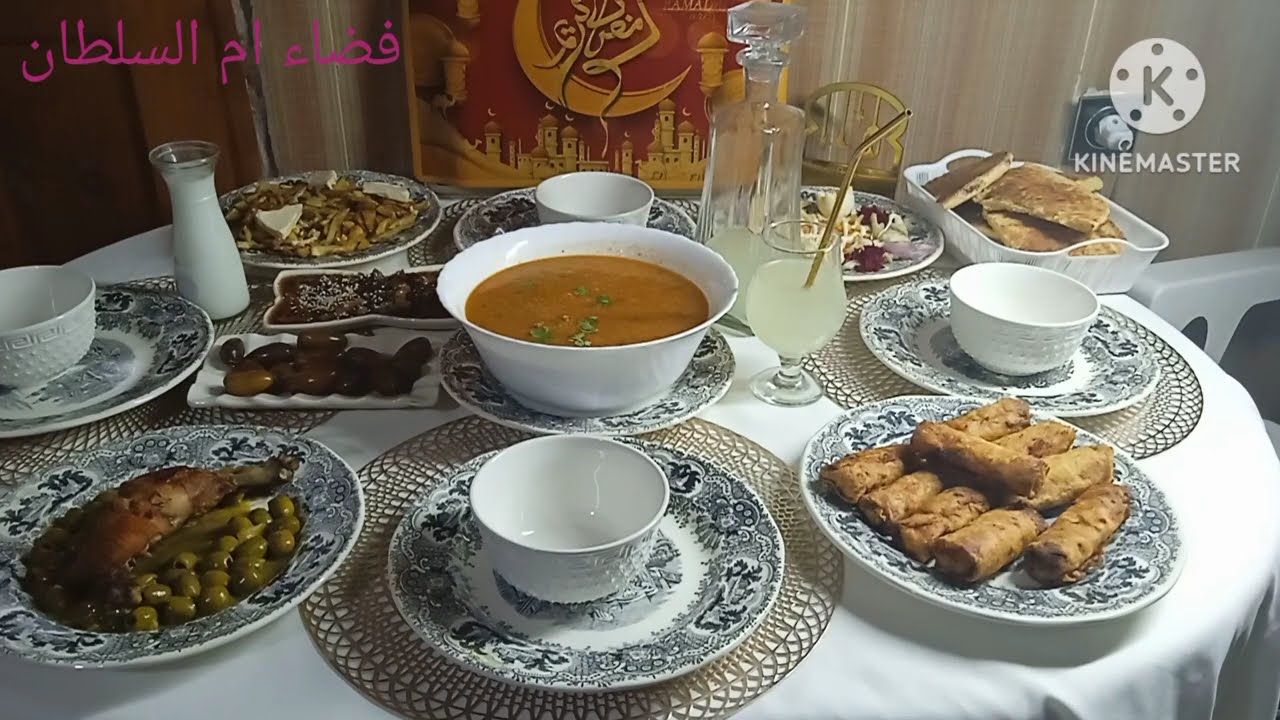 لي صبرت دارها عمرت طاولة رمضان😉👌🏻