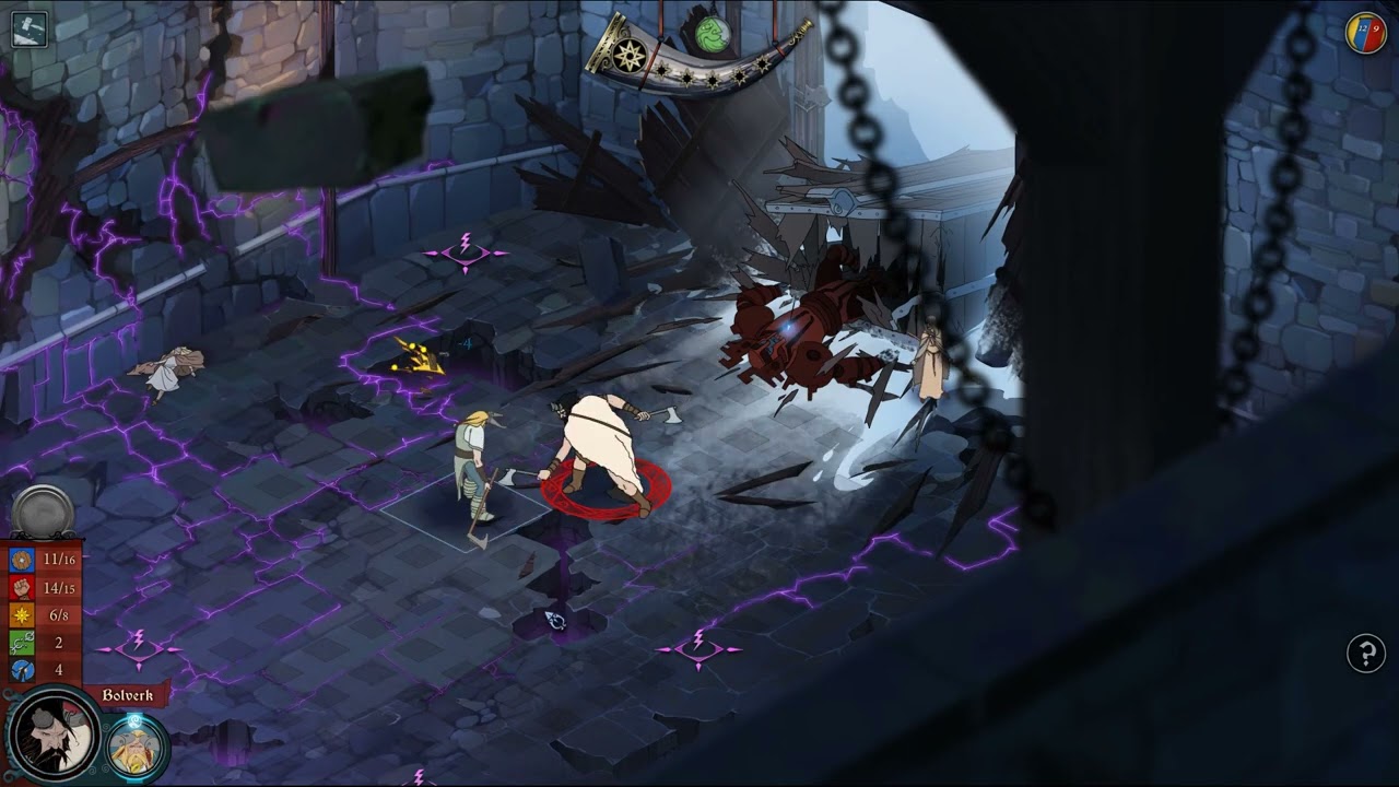 Banner Saga 2 - Chapter 15 (1/1) - Iver vs Bolverk, the Battle of the Bold (Hard, No Injured)
