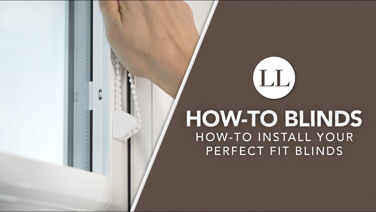 Как собрать и установить жалюзи Perfect Fit | How-To Blinds