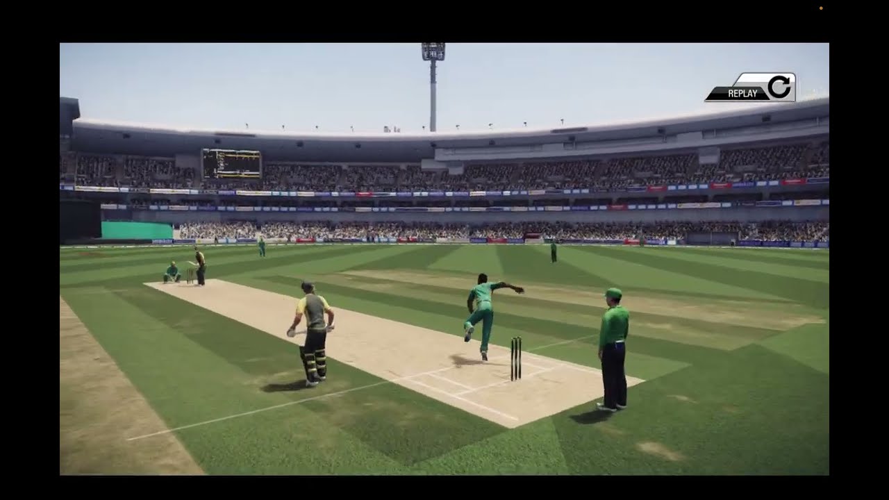 Don Bradman Cricket 14 PS3 - Perfect Reverse Sweep for Four! 