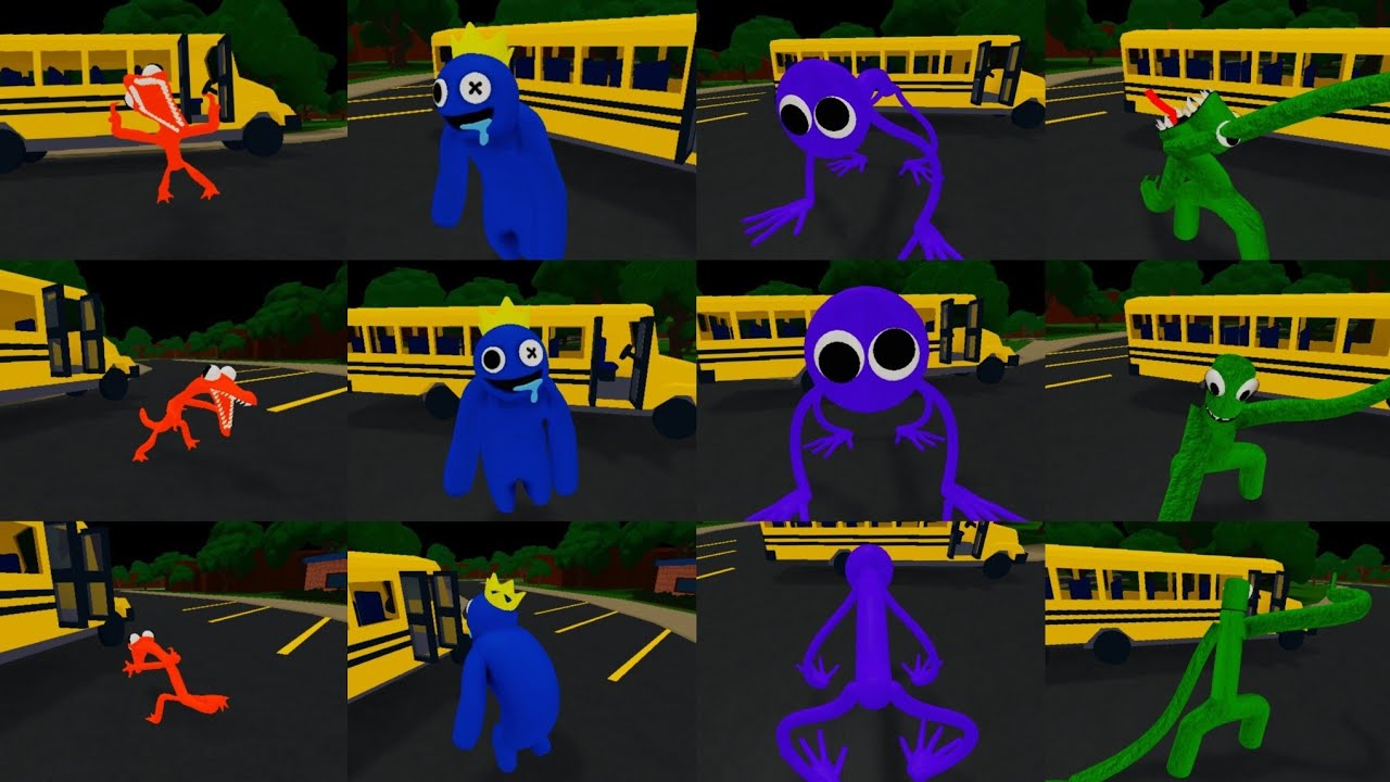BECOMING EVERY MONSTER in Rainbow Friends 1! (Accurate Ro