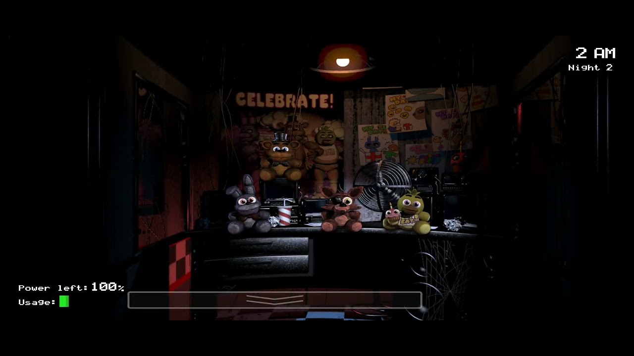 Чика ломется ко мне в офис в five nights freddy's