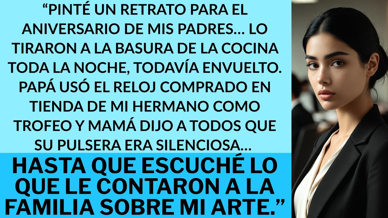 “Mis Padres Tiraron el Retrato que Les Regalé por su Aniversario… Ahora Saben Qué Significaba”