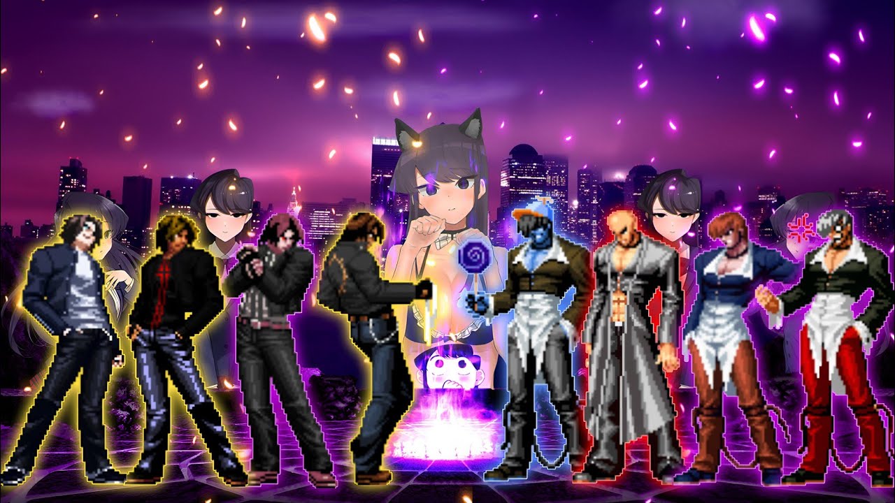 [KOF Mugen] Kyo Team VS. Crazy Iori Team