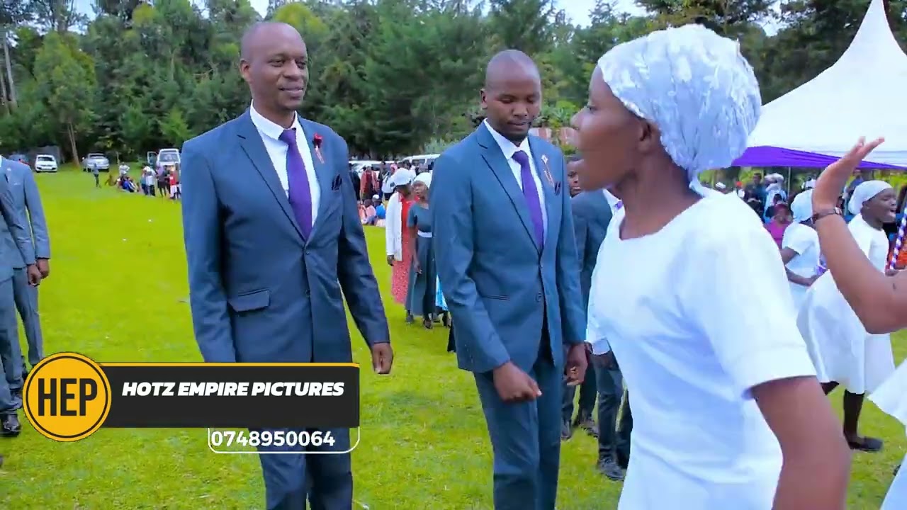 TWO HEARTS ONE JOURNEY// BRIDEGROOM'S ENTRANCE//DIANA WEDS VINCENT//CHURCH OF GOD WEDDING
