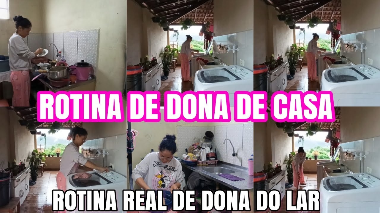 ROTINA REAL DE DONA DE CASA 🏡 | Faxina, Louça e Lavanderia na Vida Real 🧺🧽Motivação para Limpar.