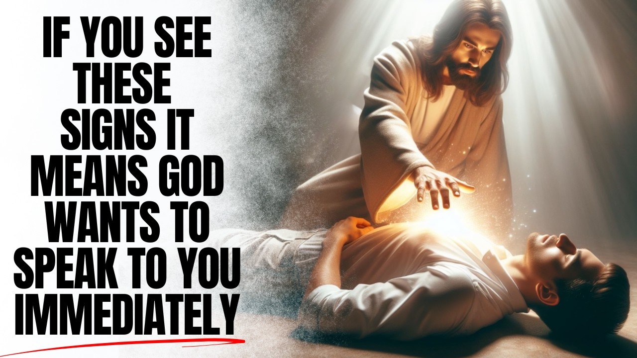 7 Physical SIGNS God is Trying To TALK TO YOU URGENTLY (NEVER IGNORE)