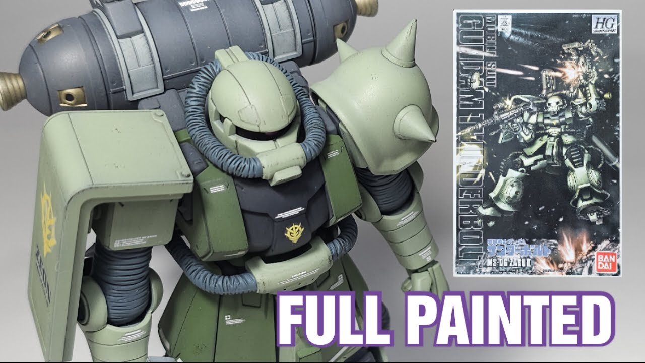 BANDAI [HG]1/144 MS-06 Zaku II (GUNDAM THUNDERBOLT)量産型ザク (ガンダムサンダーボルト版) (HG) (ガンプラ)양산형자쿠(건담 썬더볼트)
