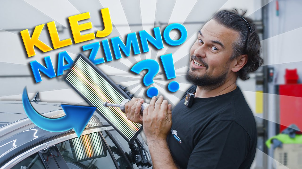 Klej na zimno - jedna z opcji usuwania wgnieceń metodą PDR.