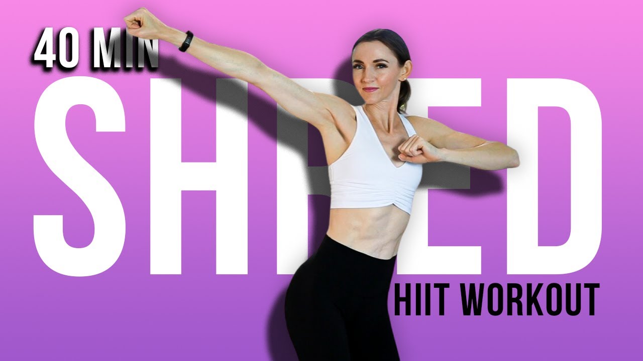 40 MIN SUMMER SHRED HIIT WORKOUT (Advanced) No Equipment, No Repeats