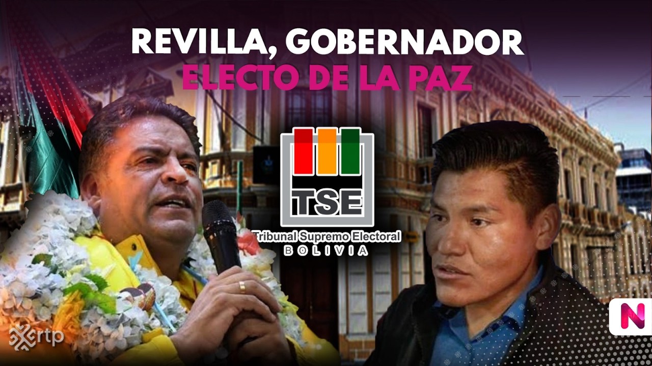 Revilla, Gobernador electo de La Paz | Noticiero Popular | 01-04-2026