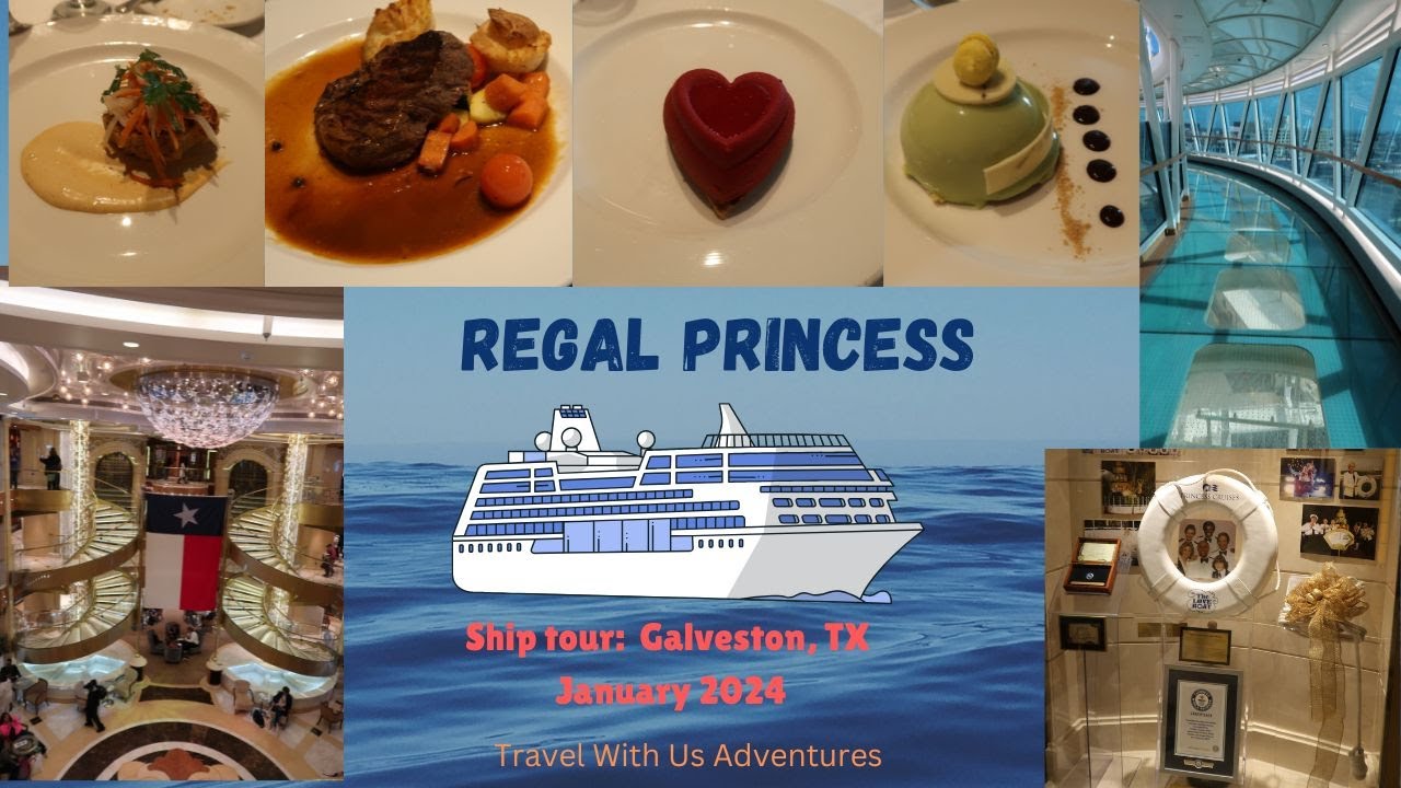 Каково это — быть на борту Regal Princess! 🛳️ Экскурсия по каютам и кораблю | Январь 2024 г.