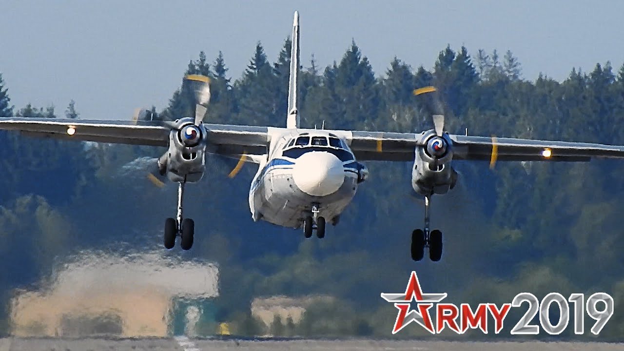 Подборка взлётов и посадок Ан-26 с форума 