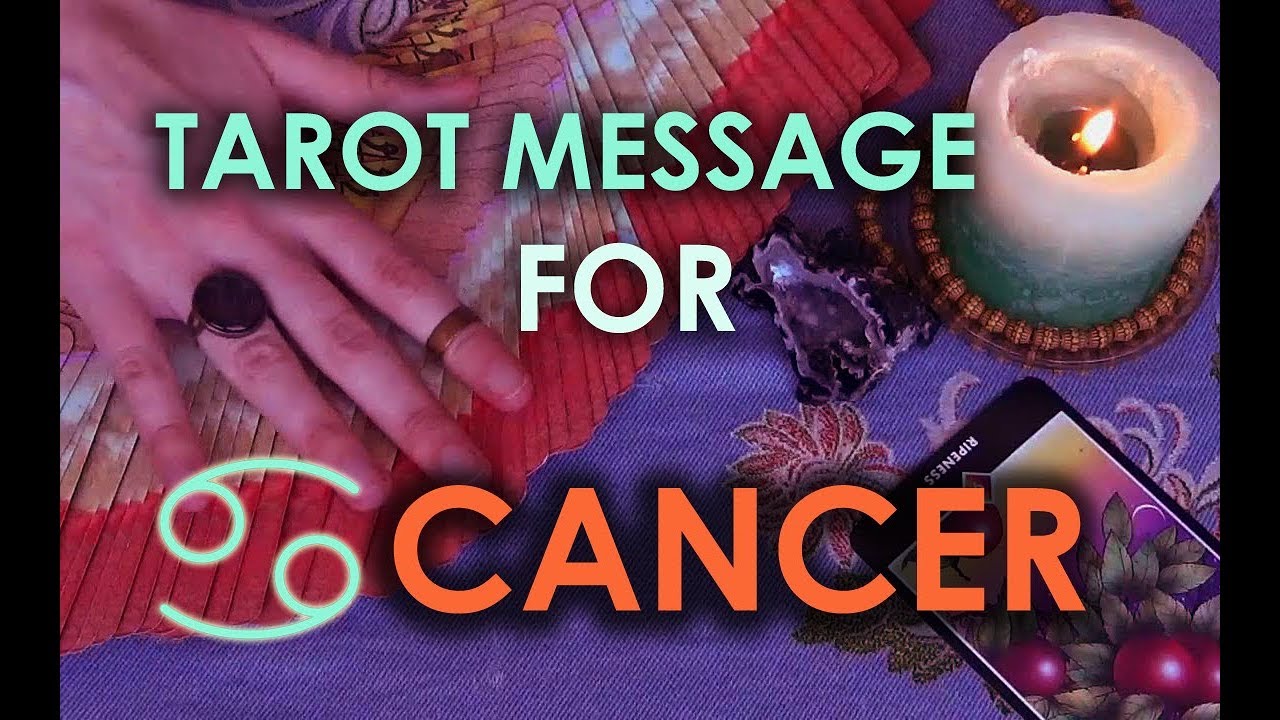 [ASMR] Tarot Reading For CANCER