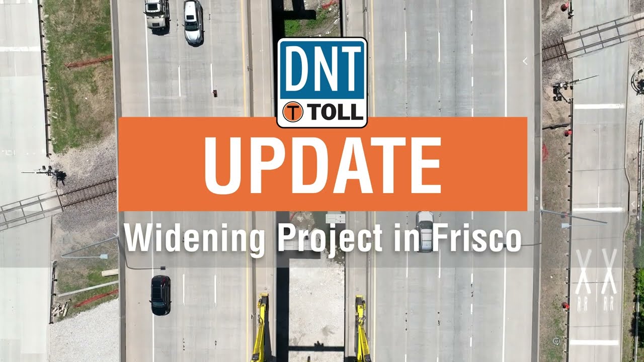 Dallas North Tollway Widening in Frisco Update