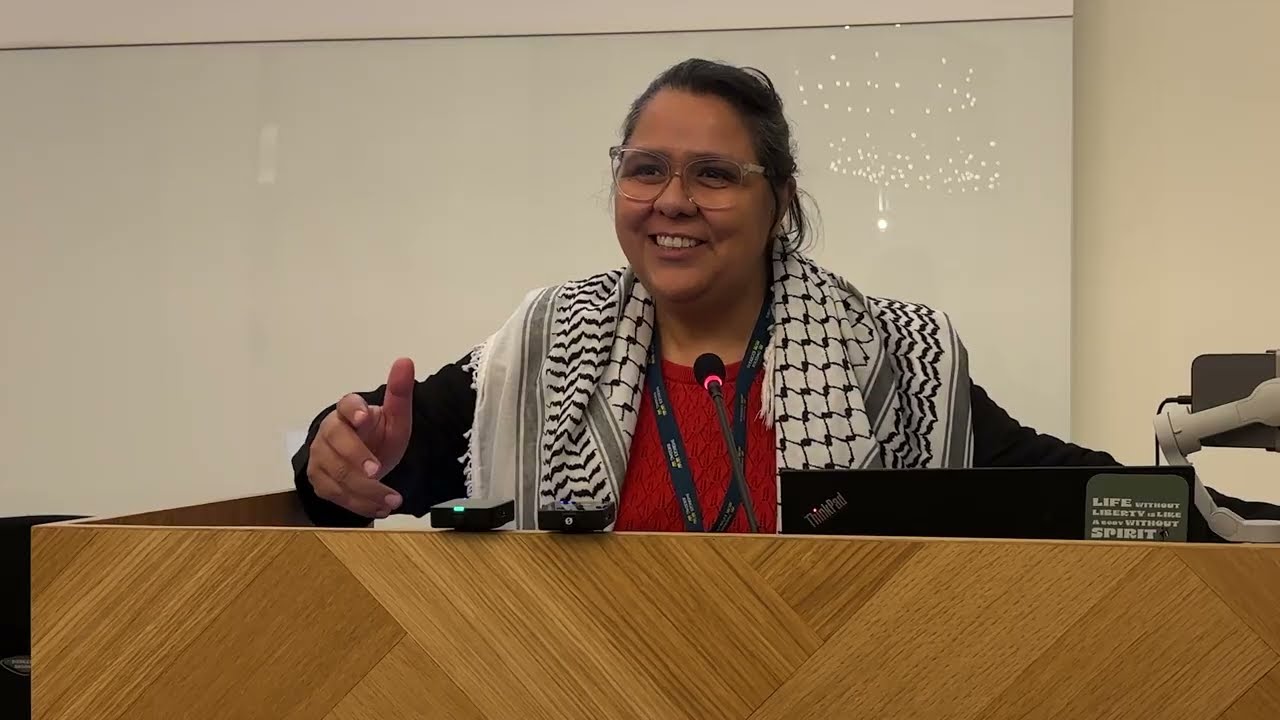 Studentrörelsen för Palestina i riksdagen